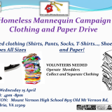 Homeless Mannequin_Clothing Drive